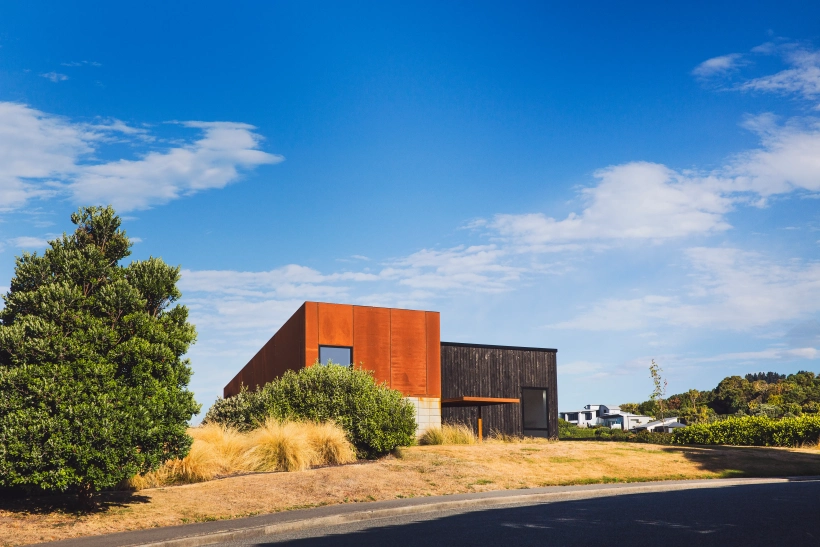 Drayton, Mt Pleasant, Christchurch. Residential new build. Site Architecture.