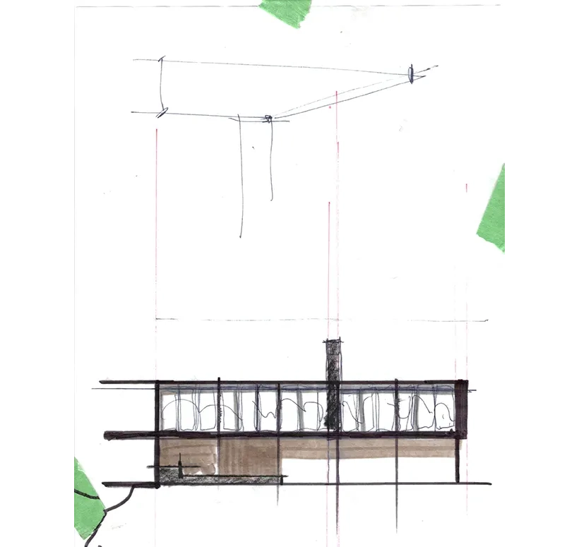 Don Roy Site Architecture architectural drawing process