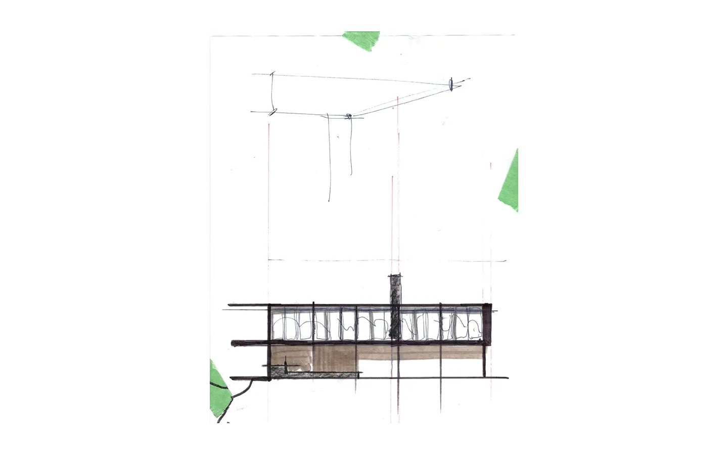 Don Roy Site Architecture architectural drawing process